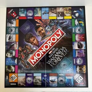Monopoly Wakanda Forever Black Panther 2022 Game Board Replacement, Display